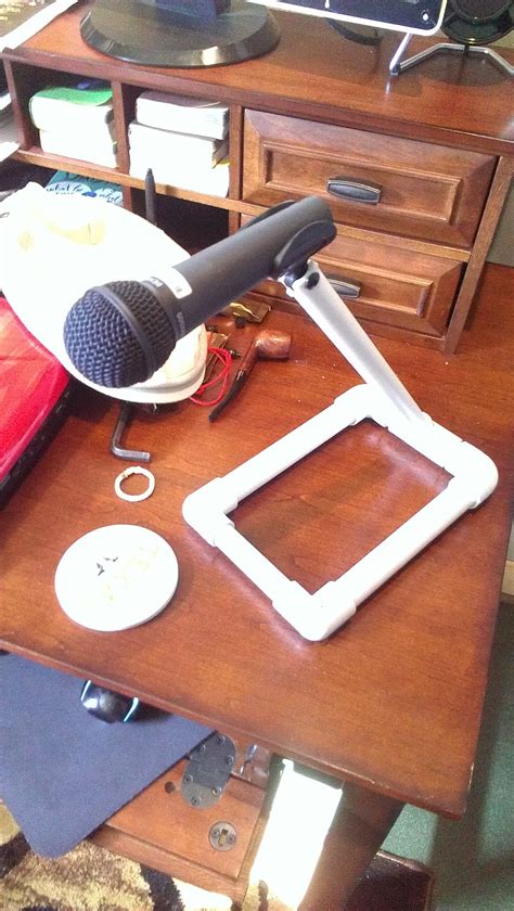 It gives a whole soundproof room. The Apathy Coalition: DIY Desktop Mic Stand and Pop Filter