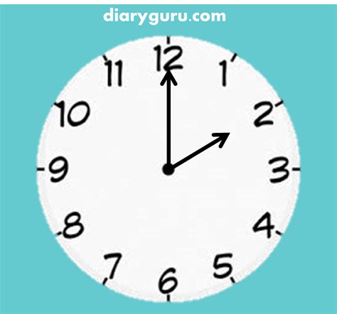 Menyampaikan Waktu Dalam Bahasa Inggris Diary Guru