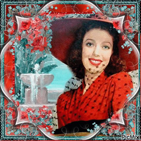 Loretta Young Actrice Américaine Free Animated  Picmix