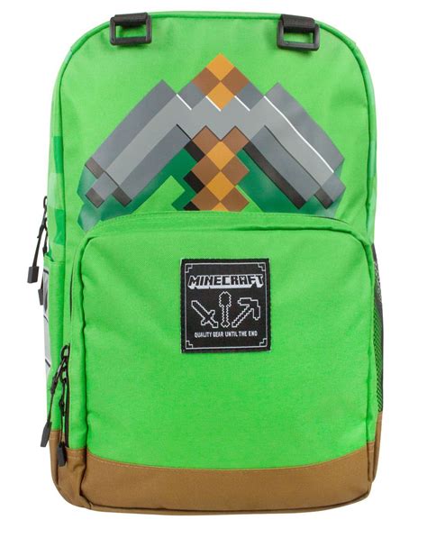Minecraft Pickaxe Adventure Backpack — Vanilla Underground