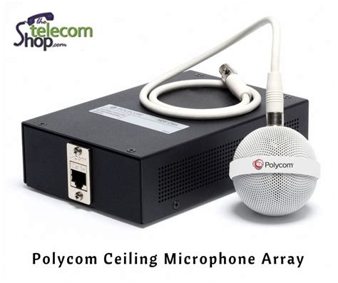 Polycom Ceiling Microphone Array White Primary 2200 23809 002