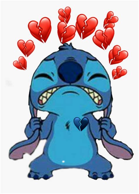 Cute Sad Depressed Sad Stitch Wallpaper Pic Voice