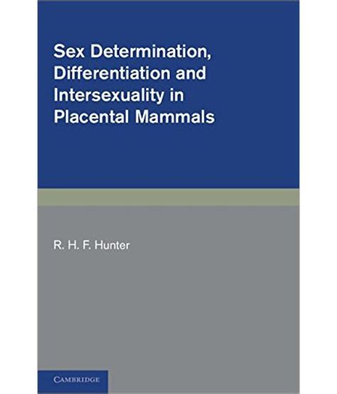 Sex Determination Differentiation And Intersexuality In Placental