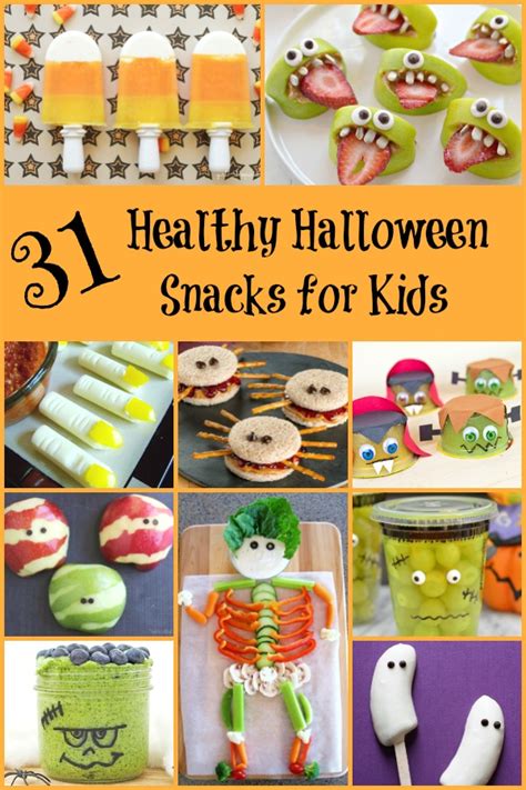 31 Healthy Halloween Snacks For Kids Fantastic Fun And Learning