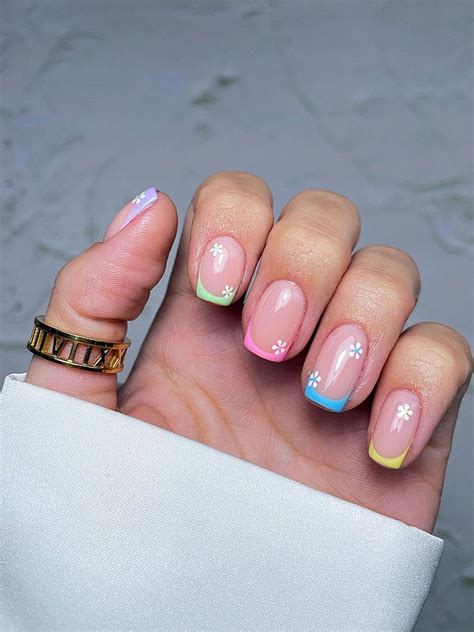 Pastel Tip Nails 10 Ideas To Inspire You This Spring Hello