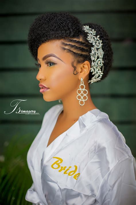 Best natural wedding hairstyle for black women. NATURAL HAIR BRIDAL SHOOT from TSIMAGERY | Natural bridal ...