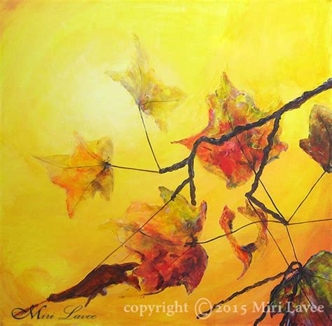 Leaf Art Abstract Painting Landscape Painting Landscape Etsy