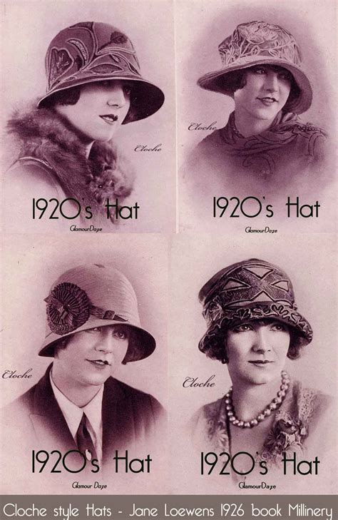 Cloche Hat How To Wear The 1920s Hats Style 1920s Hats Hat