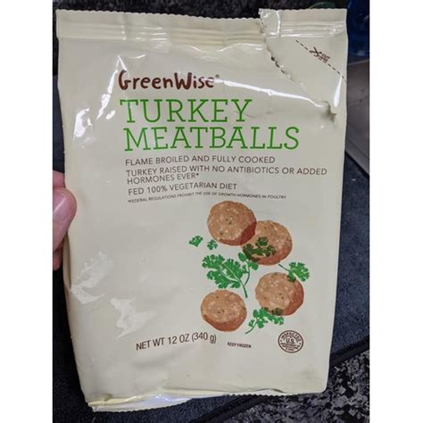 Greenwise Turkey Meatballs Food Library Shibboleth
