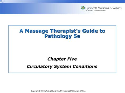 Ppt A Massage Therapists Guide To Pathology 5e Powerpoint Presentation Id9252785