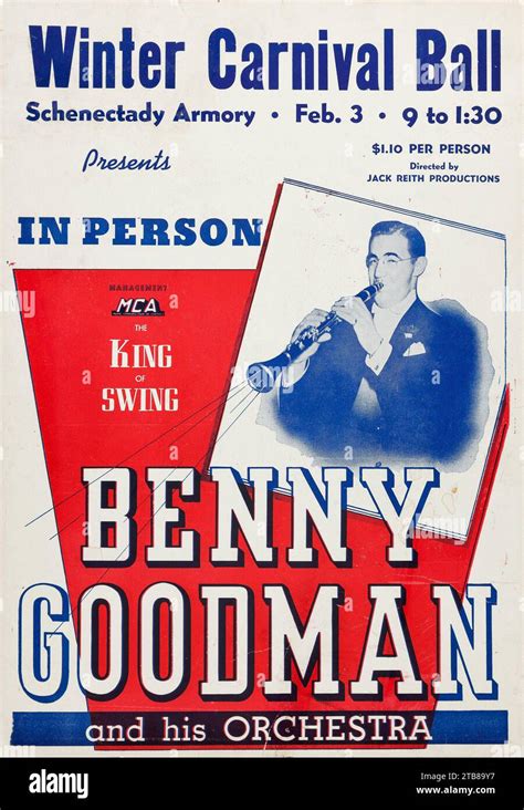 Benny Goodman Hi Res Stock Photography And Images Alamy