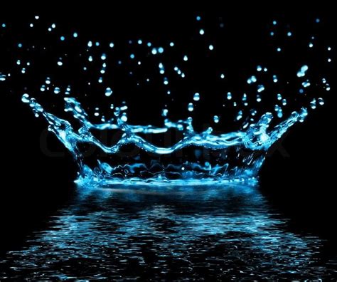 Related Image Black Backgrounds Splash Water Pictures