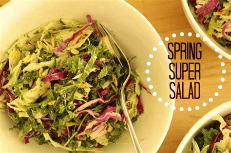 Spring Super Salad Recipe Cooking Healthy Dinner Eat Salad Salad