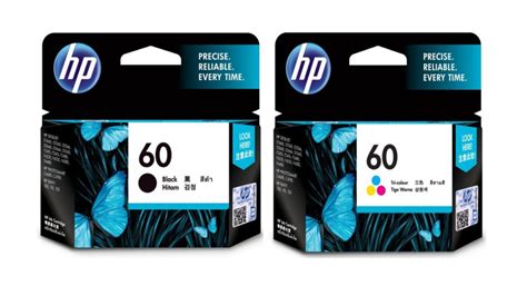 Hp 60 Blacktri Color Combo Value Pack Original Ink Cartridge Wis Ink