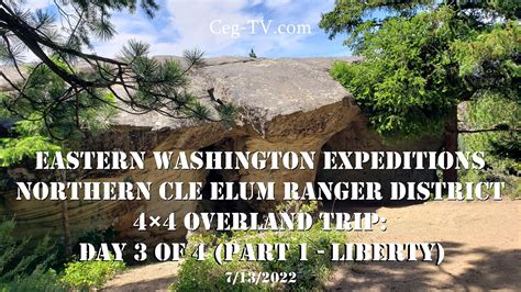 Ewe North Cle Elum Ranger District 4×4 Overland Trip Day 3 Part 1
