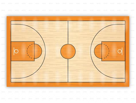Free Printable Basketball Court Template Nismainfo
