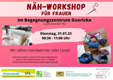 näh workshop für frauen diakonie regensburg