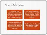 Pictures of Athletic Training Sports Medicine