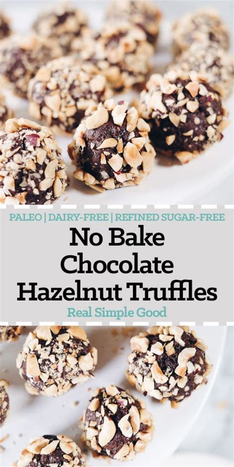These Paleo Chocolate Hazelnut Truffles Are Pretty Much Where All My