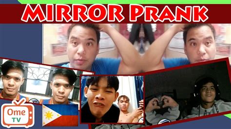 Mirror Prank Ometv Youtube