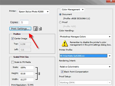 Setting Up A Custom User Defined Paper Size For Epson With Photoshop