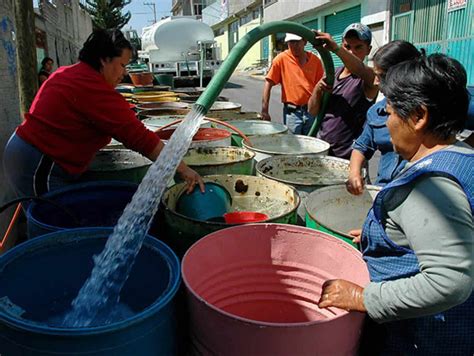 Por qué hay un problema complejo de agua en México