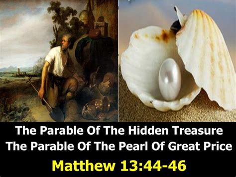 The Parable Of The Hidden Treasure Bible Scripture Matthew 1344