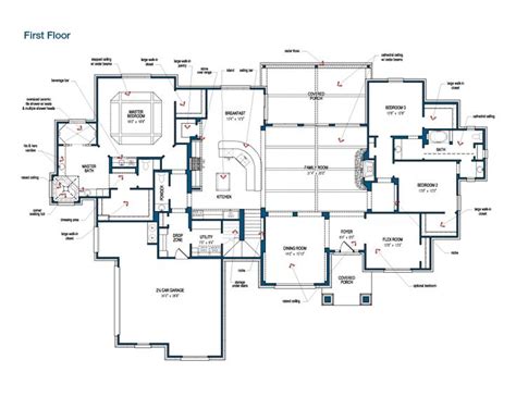 At tilson, every floor plan can be customized. Floor Plan of the first floor of The Marquis by Tilson ...