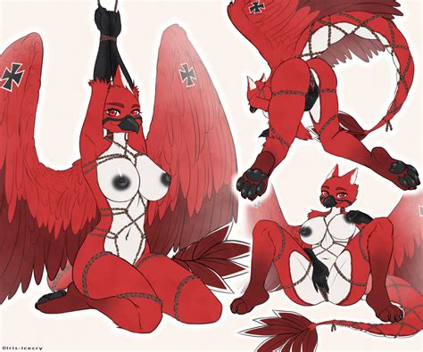 Rule 34 All Fours Anthro Arms Above Head Arms Tied Ass Avian Beak Big