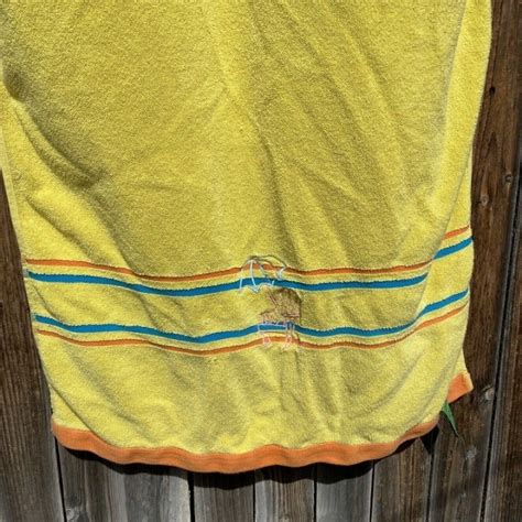 Vintage Set Of 2 Nautical Beach Towel Cecil Saydah Munimorogobpe