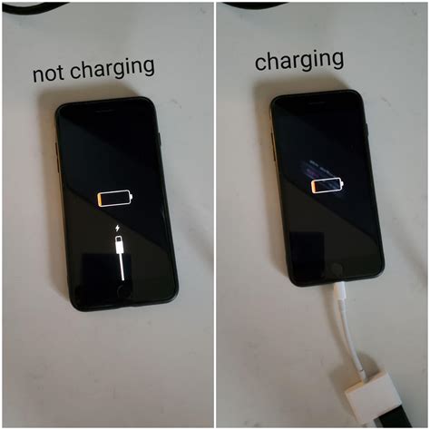 The Charging Screen Looks Like Out Of Battery And The Not Charging