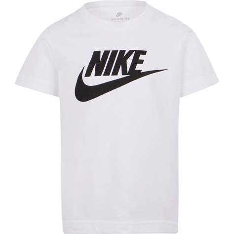 Nike Logo T Shirt In White Bambinifashioncom
