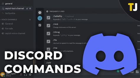 Discord Commands A Complete List And Guide Youtube