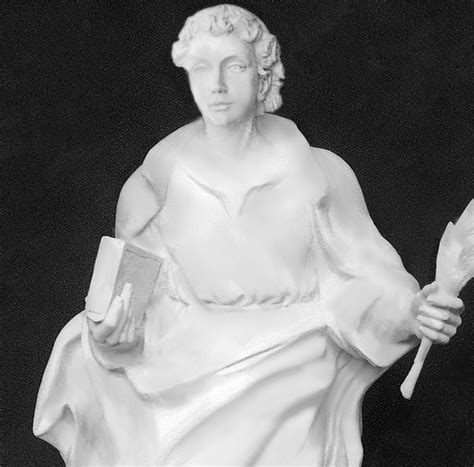 Hand Carved Marble Statue St Ignatius King Richards