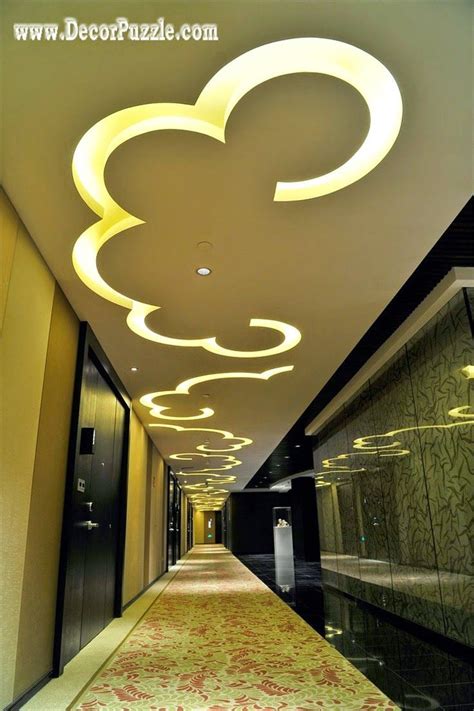 You should opt for led ceiling lights to consume energy and that too should be purchased from lteshops. unique led ceiling lights for hallway false ceiling design ...