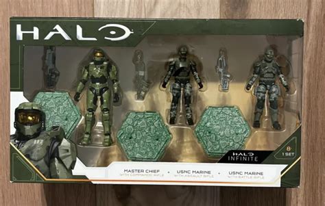 Halo Infinite Figure 3 Pack Master Chief Unsc Marines 375 World Of