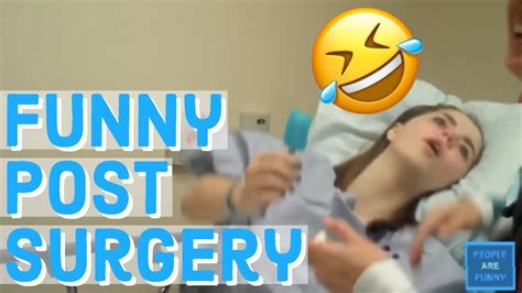 🤣 funny post surgery anesthesia videos 😂 [people are funny ep 1] youtube