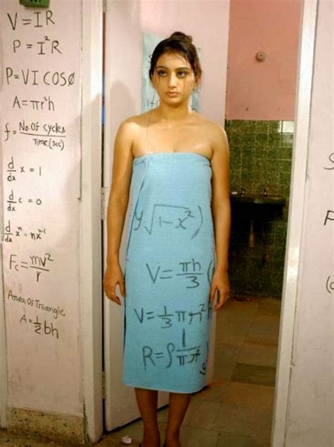 Swathi Priya Wearing Towel In Front Of Her Maths Teacher In College