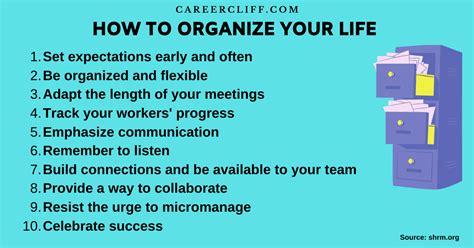 14 Ways To Learn How To Organize Your Life Careercliff