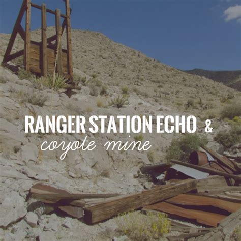 Ranger Station Echo And Coyote Mines The Lucky Thirty Kate