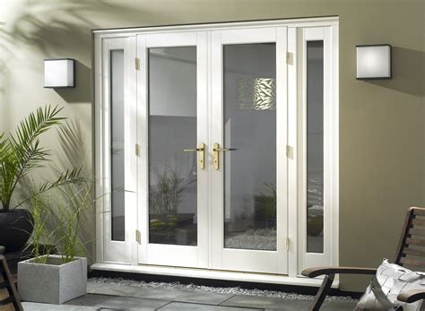 Vufold Master 8ft White French Doors With Sidelites French Doors