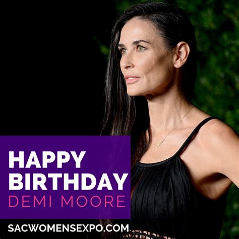 Demi Moore's Birthday Celebration | HappyBday.to