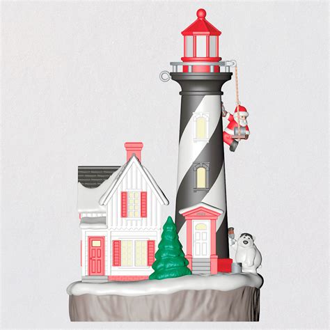 2022 Holiday Lighthouse Hallmark Ornament Hooked On Hallmark Ornaments