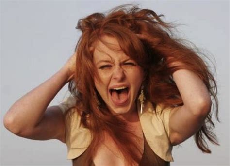 screaming redhead redheads red hair don t care redhead facts