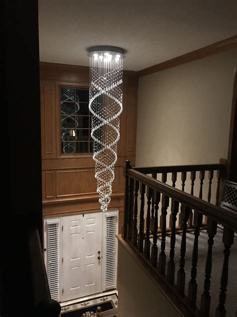 Gift/jewelry/clothing/decor our farmhouse is a carefully curated selection of home goods and fashion from around the world. In love with my two story foyer chandelier. | Foyer ...