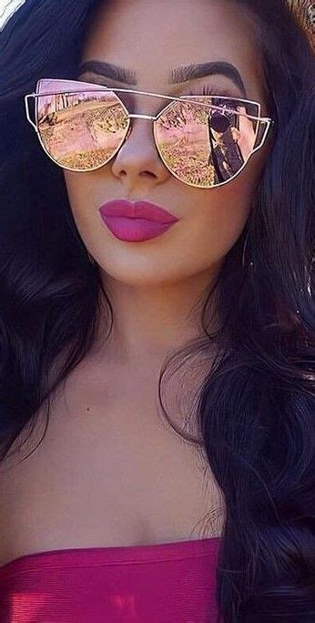 Mirrored Sunglasses Sunglasses Women Shady Lady Stylish Girl Shades Beauty Quick Fashion