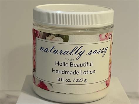 hello beautiful lotion naturally sassy soaps