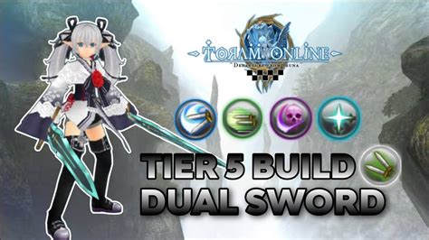 Tier 5 Dual Sword Build Dsdw Lv255 Toram Online Youtube