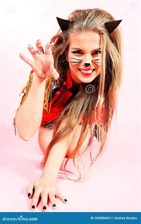 Pussycat Stock Image Image Of Female Clothes Cute