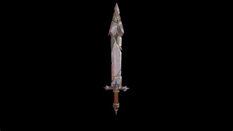 Hand Painted Sword 3d Model By Vsmsari Mserhatsari Af656c5